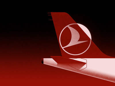 Turkish Airlines airline digital flight folioart illustration karolis strautniekas texture travel