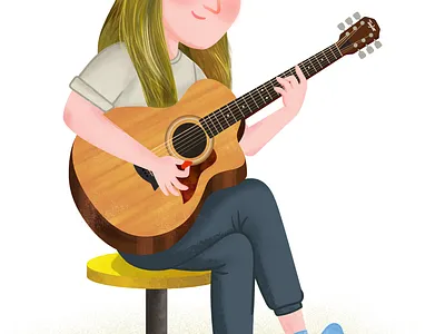Carly cartoon character cute digitalart illustration