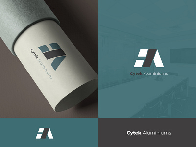 Cytek Aluminiums Logo Design branding design identity design logo print vector