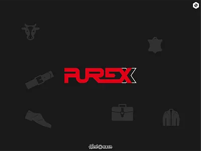 Logo Design Concept - Purex artist brand identity branding concept design graphic design graphic designer lettermark logo logo creator logo design logo designer logo maker logo mark logo type logos typography visual visual identity wordmark