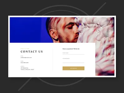 Joe & Bar | Photo Studio about us contact us gallery home page landing page mainpage photograph photostudio portfolio projects uidesign website