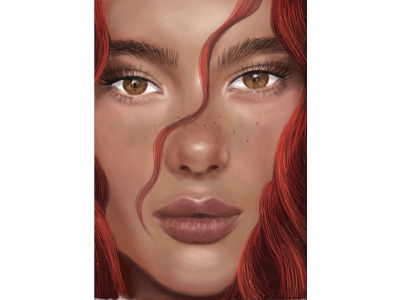 portrait art design illustration