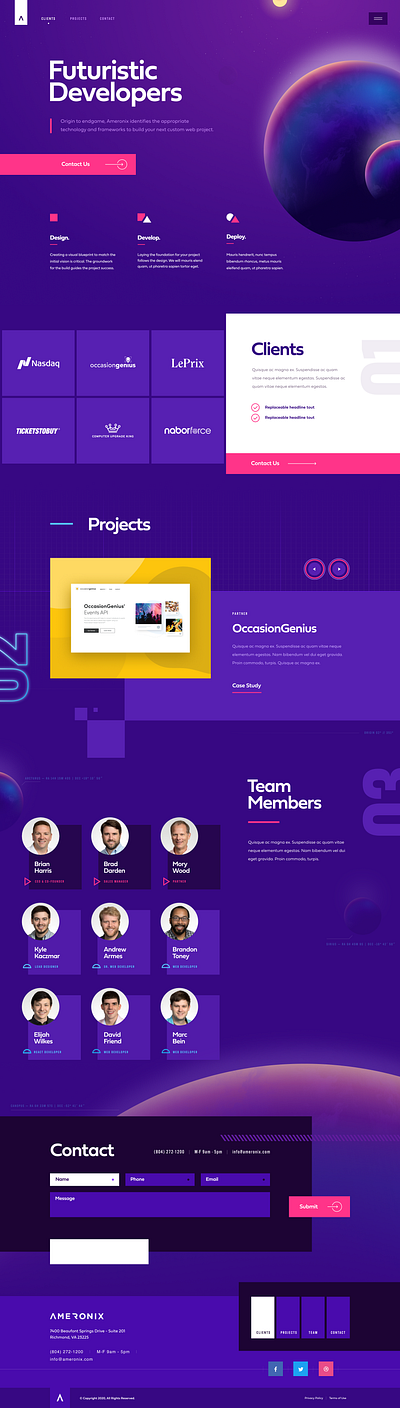 AMX Site Redesign branding design illustration website