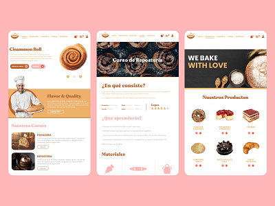 Pan de agua Bakery branding css design developer html interface ui ux web www