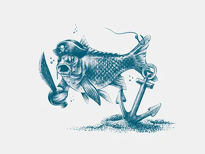 Yo-ho-ho drawing illustration