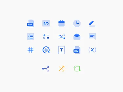 Utility and Logic Icons | Duotone app icons duotone duotone icons icon set icondesign icons interface icons pack svg icons ui