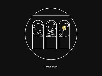 Holy Week Tuesday | Something Big is Looming bible bible study branding church design design easter holy week illustration