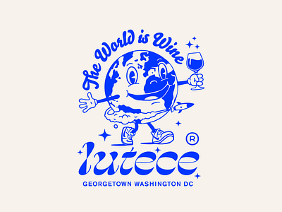 Lutéce blue illustration restaurant washington dc wine world