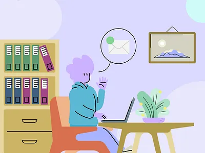 You've got (doodle) mail! branding design illustration illustration design illustrations illustrations／ui illustrator logo ui ux