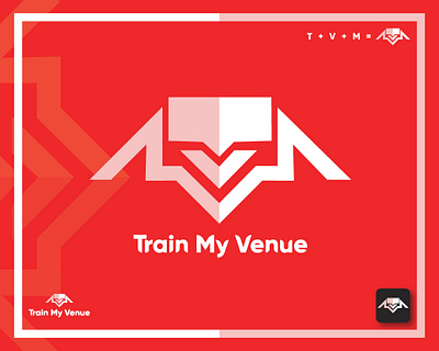 Train My Venue branding design graphic design icon illustration illustrator logo vector