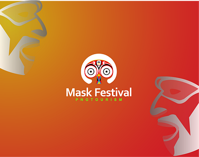 Mask Festival logo design | Tourism logo | Modern logo 3d african logo animation brand identity branding design fastival logo graphic design illustration inspirations logo logos logotipo modern logo motion graphics traditional logo ui ux vector