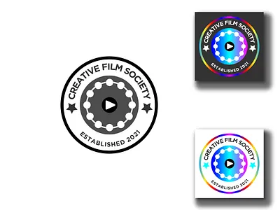 VINTAGE LOGO, MONOGRAM LOGO, TYPOGRPHY app icon apps icon brand identity branding colorful logo design dribbble entertainment film gradient color graphic design illustration logo logos monogram logo startup typography ui vector vintage logo