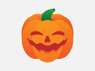 Pumpkin 🎃 flat illustration illustrator minimal pumpkin vector