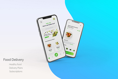 Deliver Healthy Food app ui ux