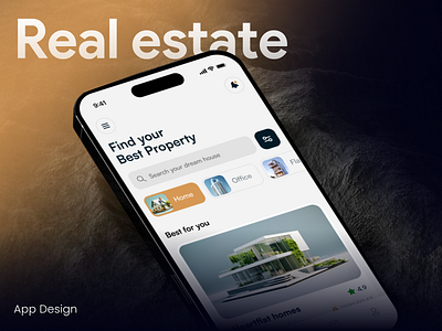 ​​🏡 Real Estate App Design 🏡 app design app designer app ui design app ux design figma design figma designer graphic design graphic designer real estate real estate app ui design ux design