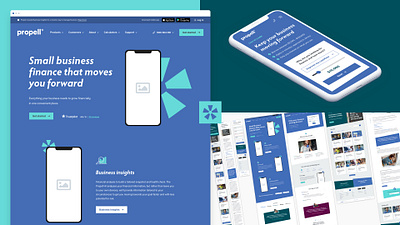 Propell design ui ux web website