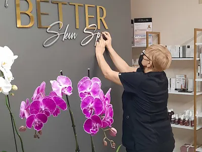 It's a Skin Spa Brand. food beverage logo