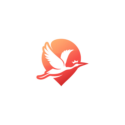 Flying Stork Logo brand identity branding graphic design hellodribbble illustration logo mascot mascot character mascot logo motion graphics pictorial logo stationary