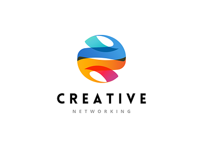 Tech Company logo design | Creative Networking logo branding business logo design creative design enterprise gradient icon it logo logo design logo trends 2021 logodesign modern networking software startup symbol tech tech logo technology