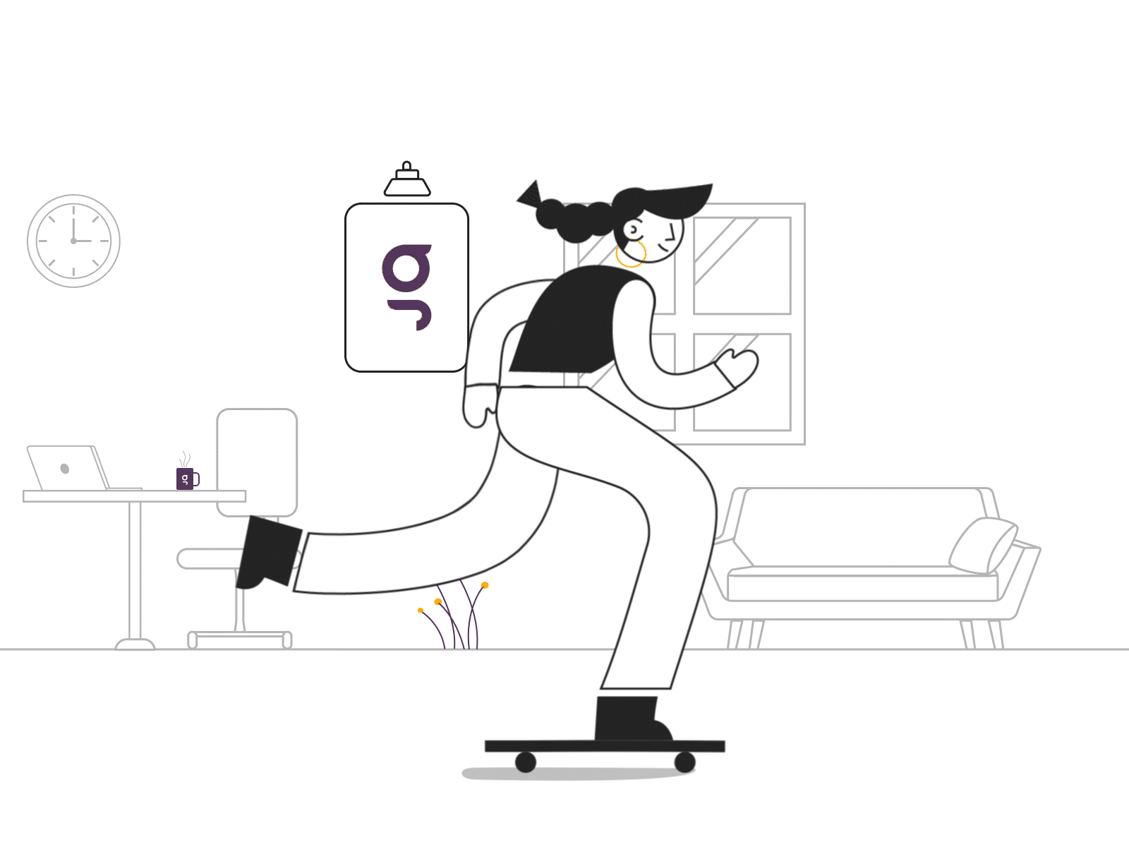 Animated Illustration 2d 3d animation app branding character animation design gif icon illustration lined illustration logo motion graphics ui ux vector