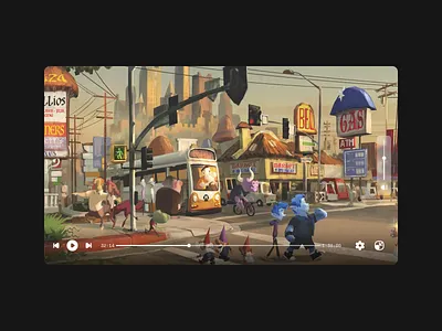 Video Player app design media movie movie app pause play player streaming app ui ux video video player web design webdesign website website design