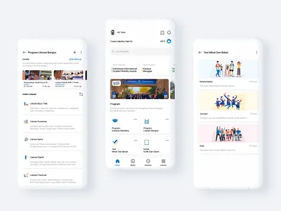 Education Mobile application mobile design product design ui design ux design ux research