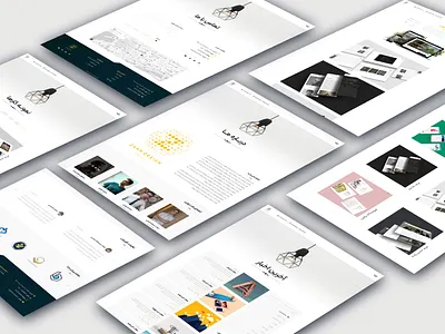 UI Design Website of Zaam Design Company design ui uiux ux web webdesign website zaam