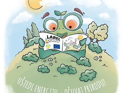 Labelko - character illustration for Label 2020 branding handdraw illustration procreate