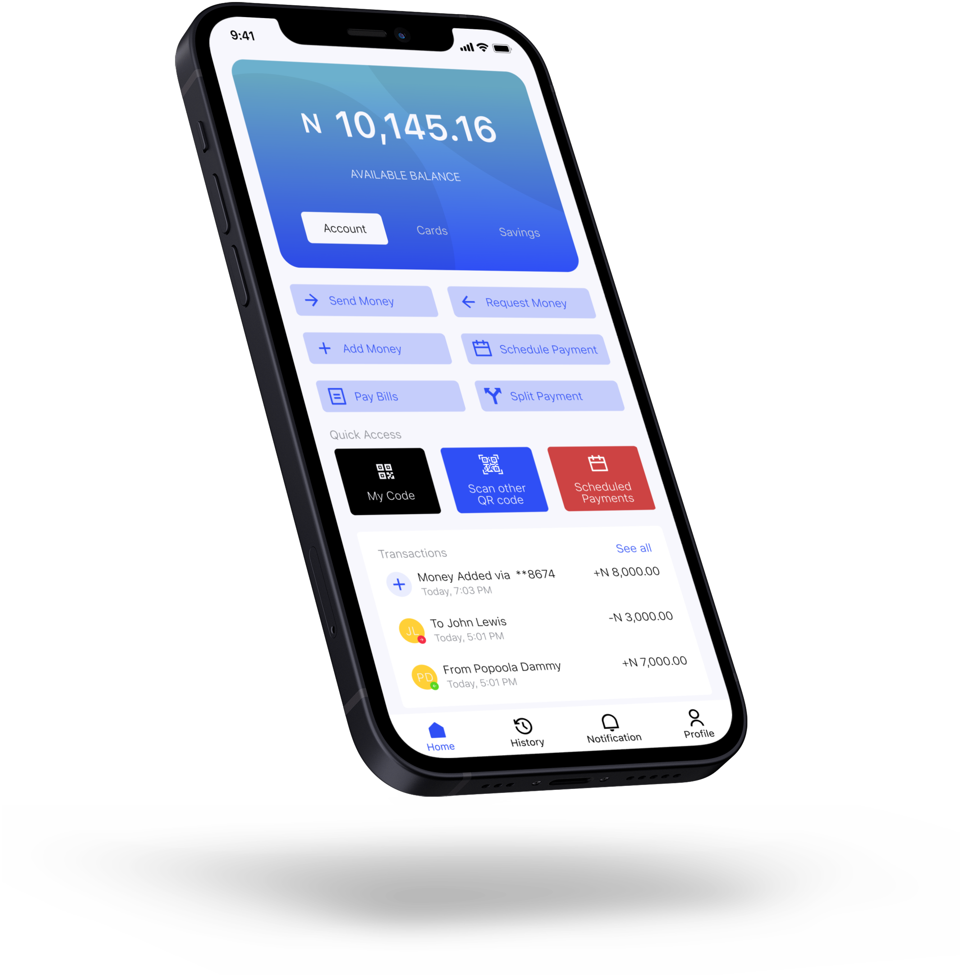 Example of Mobile App Design