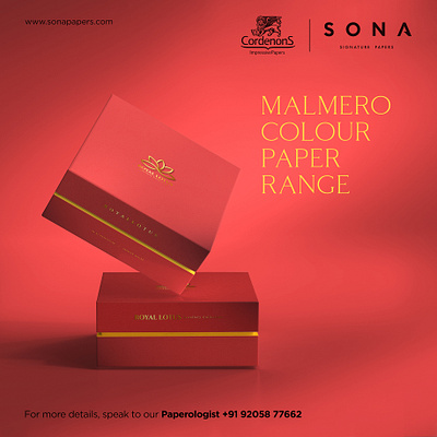 Malmero, premium colour paper range from Gruppo Cordenons