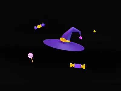 万圣节前夜 Halloween-by blender 3d ui