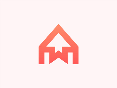 Home + Arrow + W arrow brand identity branding branding agency branding and identity building logo construction logo home logo house logo logo logo and branding logo design logo folio 2021 logo trends modern logo monogram logo property logo real estate agency real estate logo w letter