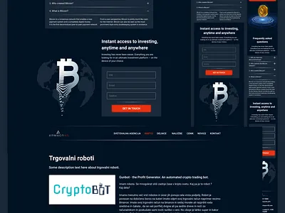 Cryptocurrency | Bitcoin | Crypto bitcoin block block chain btc cash confirmation crypto cryptocurrency cryptography currency dark design landing money page signature ui ux wallet