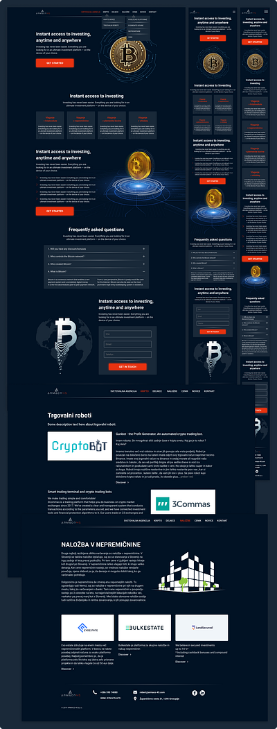 Cryptocurrency | Bitcoin | Crypto bitcoin block block chain btc cash confirmation crypto cryptocurrency cryptography currency dark design landing money page signature ui ux wallet