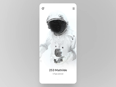 Xore 2.0 3d animation app design layout mobile space ui ux