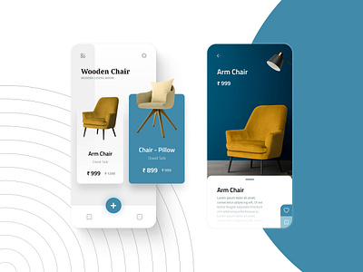 Wooden Chair Store app branding design graphic design illustration logo typography ui ux vector