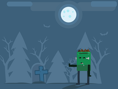 Halloween cemetery cross dark forest frankenstein frankenstein vector halloween halloween candy halloween day halloween monster halloween party holiday halloween horror horror forest moon night october zombie zombie vector