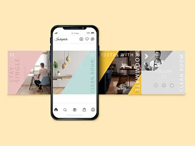 Joke on roommates illustration