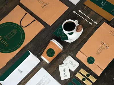 "Porta" Identity branding design graphic design logo