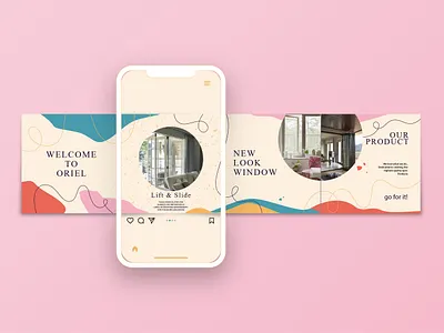 Facebook Carousel Ad illustration