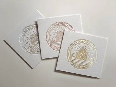 CABINS MONOLINE LOGO 3d animation design graphic design illustration logo motion graphics ui vector