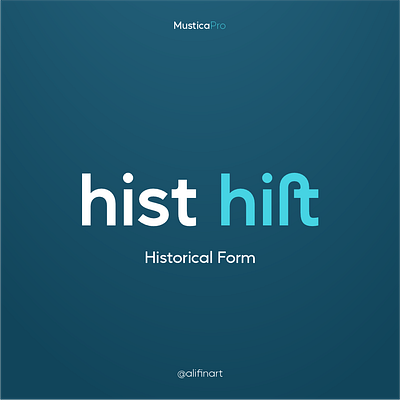 Historical Ligature | Mustica Pro Font brand identity branding design font free font geometric font graphic design illustration logo logotype mobile app typography ui web design website