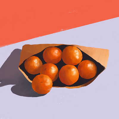 Oranges design illustration procreate sketch sketchbook