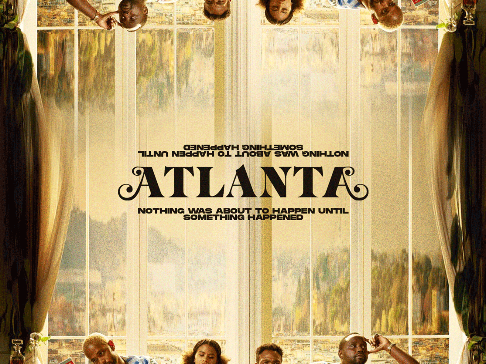 Donald Glover's 'Atlanta' 🍑 animation atlanta atlanta fx childish gambino donald glover graphic design poster poster design poster designer posters rap surreal