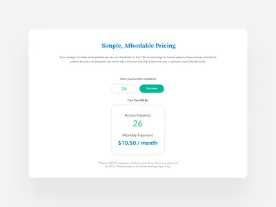 nTreatment | Pricing