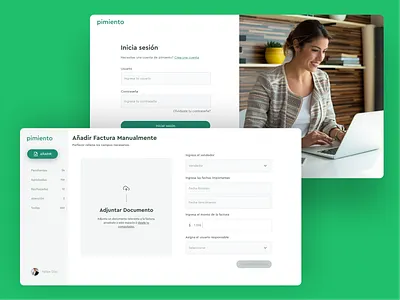 pimiento | Upload invoice