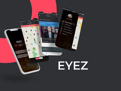 Eyez design development illustration ios