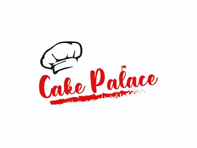 Cake Palace idea for bakery bakery branding cake design idea logo palace