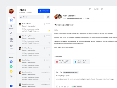 Lucid email - make your inbox simple case casestudy design designemail email emailtemplate freelancer simpleemail study template ui ux