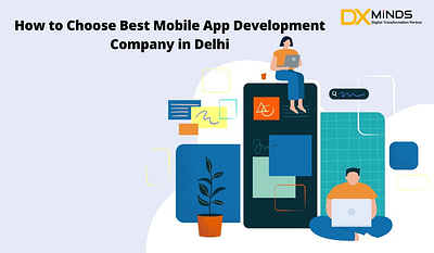 How to Choose Best Mobile App Development Company in Delhi branding